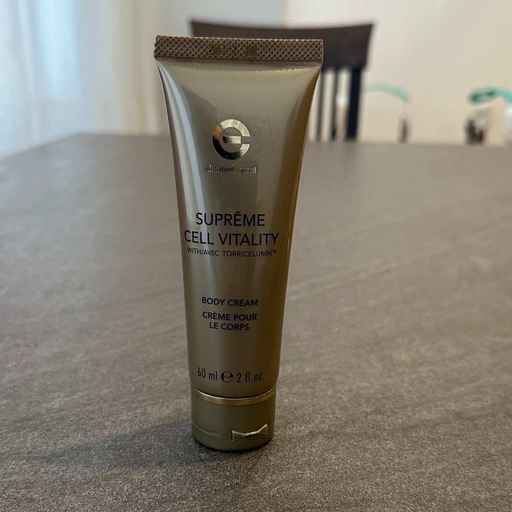 2 for $25 Elizabeth grant Suprême Cell Vitality Body Cream — Gold